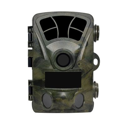LENPABY Hunting Trail Camera 2Pcs No Glow Super Power IR LEDs 2.4 Inch Screen 16MP 1080P Stealthy WaterproofWildlife Camera Motion Activated Night Vision 130 Degree Wide Angle 0.2S Fast Trigger 82Ft