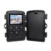LENPABY Hunting Trail Camera 2Pcs No Glow Super Power IR LEDs 2.4 Inch Screen 16MP 1080P Stealthy WaterproofWildlife Camera Motion Activated Night Vision 130 Degree Wide Angle 0.2S Fast Trigger 82Ft view 3