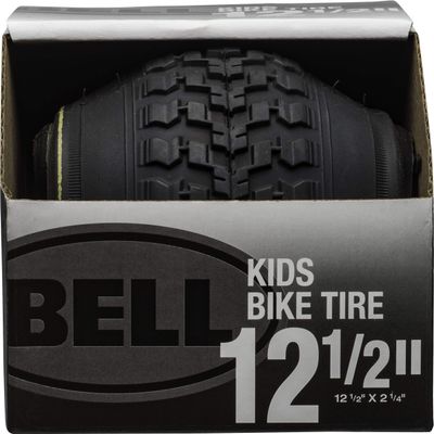BELL 7091029 Kids Bike Tire, 12" x 1.75-2.25", Black