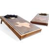 Triple Crown Tailgate Texas Cornhole Boards Waterproof Espresso Stained (Espresso Stain) view 1