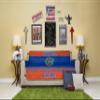 Pegasus Sports NCAA Microfiber Furniture Protector Cover with Elastic Straps, Sofa, Florida Gators view 2