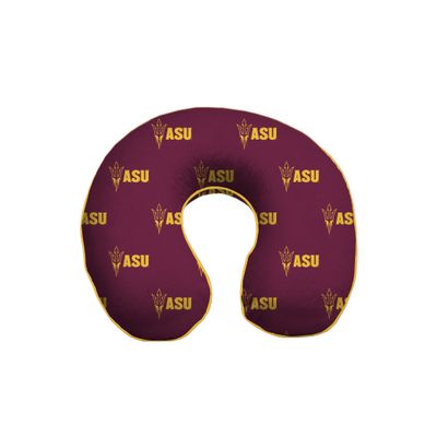 Pegasus Sports NCAA Memory Foam Microplush Travel Pillow, Arizona State Sun Devils