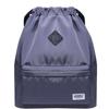 KAUKKO Drawstring Sports Backpack Gym Yoga Bag Shoulder Rucksack for Men and Women 1031-2-GRAY,18.5L view 1