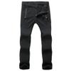 ZOOB MILEY Women Outdoor Hiking Pants Waterproof Windproof Thermal Fleece Softshell Pants Black Tag M view 2