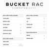 BOTE Fishing Hunting Rod Bucket Rac System Aluminum Rack Cooler Holder for Compatible iSUP Kayak Hard SUP Micro Skiff Stand Up Paddle Board Inflatable Accessory Multiple Colors view 4
