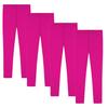 FOMANN Warm Baby Leggings 4 PK Toddler Winter Soft Leggings for Baby Girl (Hot Pink, XL (Height 58 to 64 Inch, Age 13-17 Years)) view 1