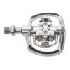M-Wave Unisex Adult Drag-T1 Combination Pedal, Aluminium Body, Crmo Axle, with Sealed Bearing - Silver, view 2