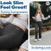 Nirlon Straight Leg Yoga Pants - Straight Leg Leggings for Women Breathable Leggings for Yoga Regular & Plus Size Pants for Gym (10 30" Inseam, Charcoal) view 3