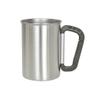 Belmont BM-152 Stainless Military Mug, 450 Khaki view 1