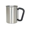 Belmont BM-150 Stainless Military Mug 450 Black view 1