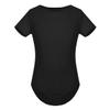 CHICTRY Girls Kids Basic Team Short Sleeved Wrap-Around Skirt Leotard Dance Ballet Tutu Dress Black 3-4 view 2