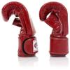 Fairtex TGO3 Muay Thai Boxing Gloves for Men, Women, Kids | Special Open Thumb Design | MMA Gloves| Premium Quality, Light Weight & Shock Absorbent Boxing Gloves (Red/XLarge) view 4
