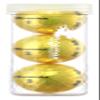 Chromax Metallic M5 Colored Golf Balls (3 Pack Tube), Yellow view 1