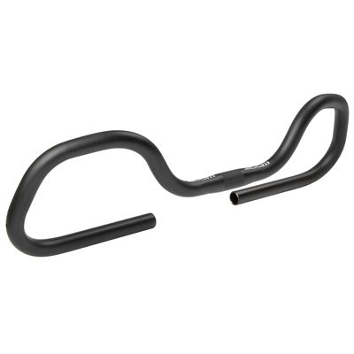 Zoom Unisex's MH Multiposition Handlebar, Made of Aluminium, 590 Mm, Black