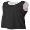 A4 Mens Reversible Jump Jersey, Small, Black/White view 1