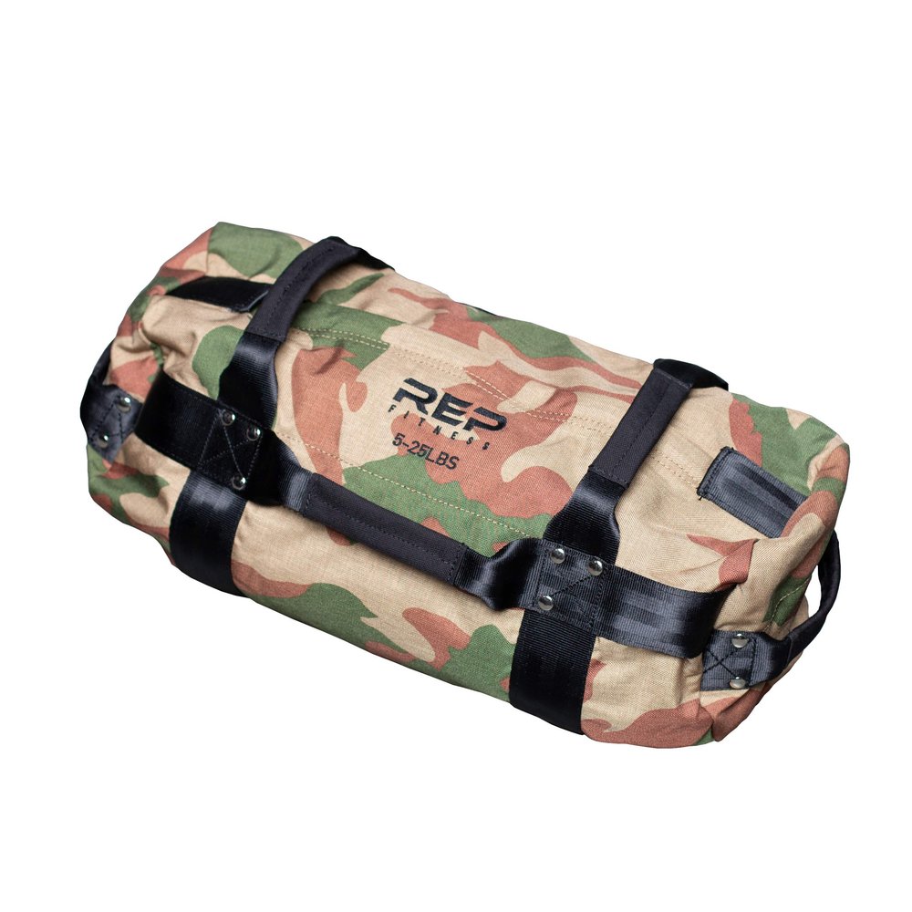 REP Fitness Sandbags, Small, Camo, Heavy Duty Workout Sandbags for Training, Cross-Training Workouts, Fitness, Exercise and Military Conditioning