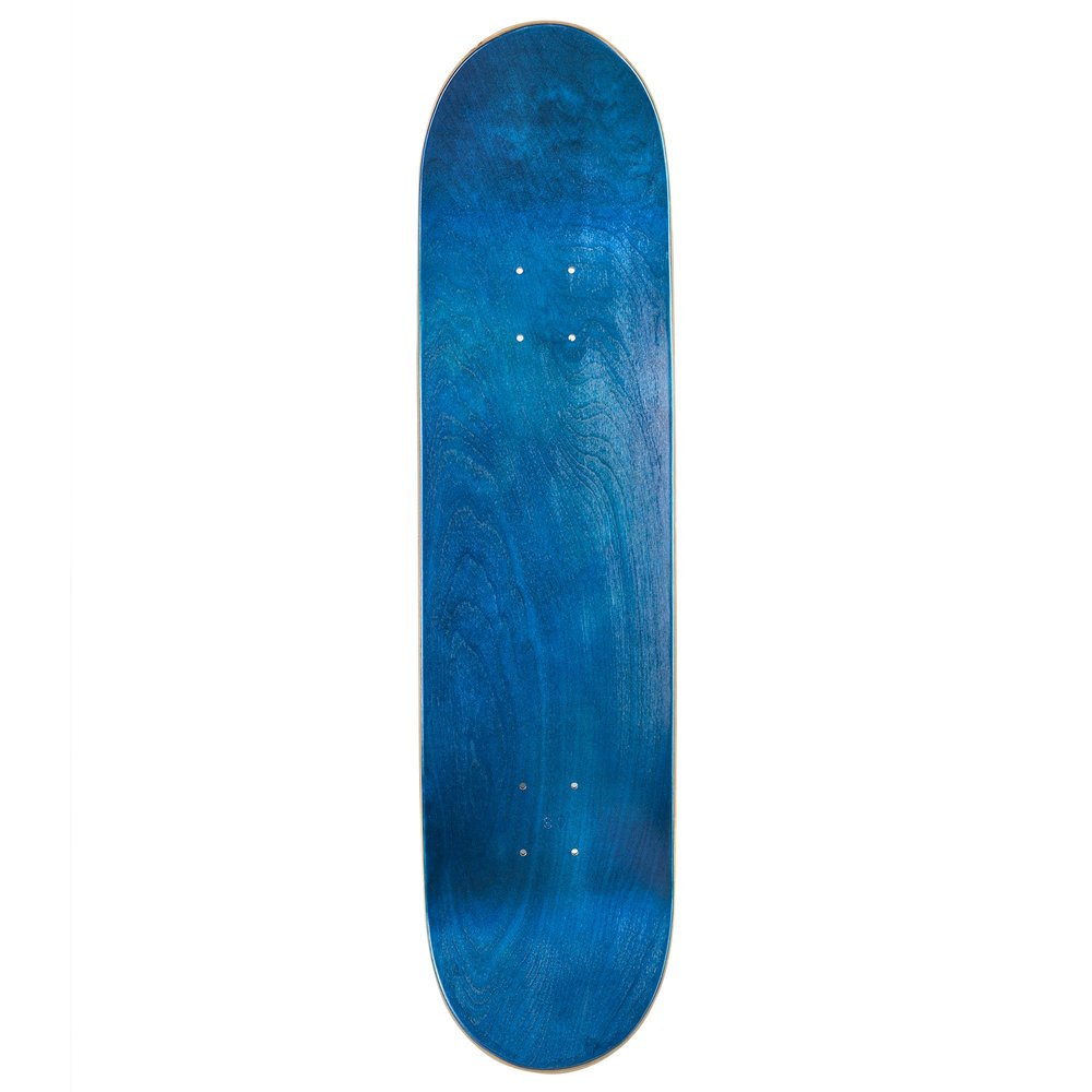 Cal 7 Blank Maple Skateboard Deck | 7.75, 8.0, 8.25 and 8.5 Inch | (7.75 Inch, Blue)