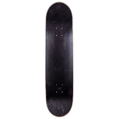 Cal 7 Blank Maple Skateboard Deck | 7.75, 8.0, 8.25 and 8.5 Inch | (7.75 Inch, Black)