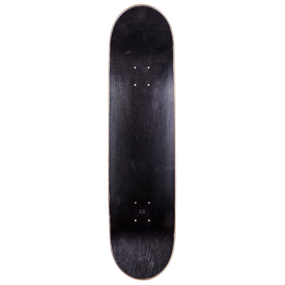 Cal 7 Blank Maple Skateboard Deck | 7.75, 8.0, 8.25 and 8.5 Inch | (7.75 Inch, Black)