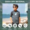 Kanu Surf Toddler Boys Haywire UPF 50+ Sun Protective Rashguard Swim Shirt, Victor Charcoal, 4T view 2