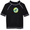 Kanu Surf Toddler Boys Paradise UPF 50+ Sun Protective Rashguard, Echelon Black, 4T view 1