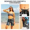 Kanu Surf Women's Marina UPF 50+ Active Swim Board Shorts (Reg & Plus Sizes), Hayley Charcoal, 14 view 3