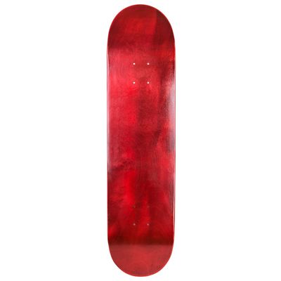 Cal 7 Blank Maple Skateboard Deck | 7.75, 8.0, 8.25 and 8.5 Inch | (7.75 Inch, Red)