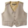 Spring Notion Big Boys' Four Buttons Suit Vest Waistcoat 20 Tan-B view 1