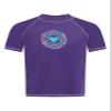 Kanu Surf Big Girls Jade UPF 50+ Sun Protective Rashguard Swim Shirt, Jade Purple, X-Small (6) view 1