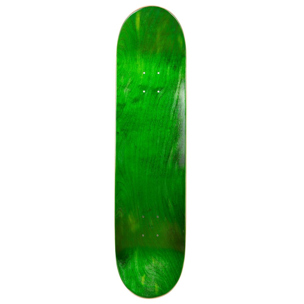 Cal 7 Blank Maple Skateboard Deck | 7.75, 8.0, 8.25 and 8.5 Inch | (8.25 Inch, Green)