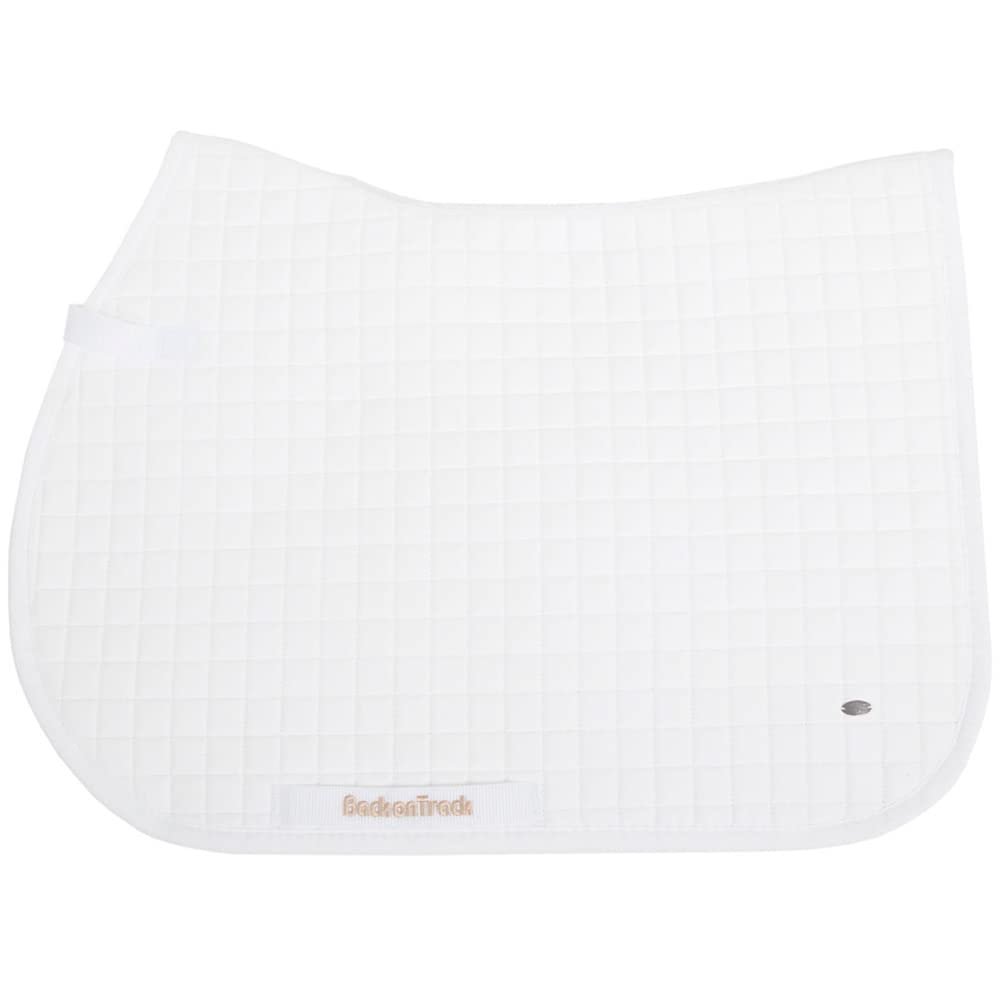 BACK ON TRACK SaddlePad A/P No. 1 White - Full (21380203)