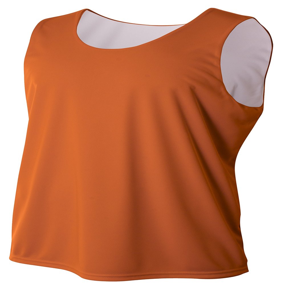 A4 Mens Reversible Jump Jersey, Medium, Orange/White