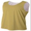 A4 Mens Reversible Jump Jersey, Large, Vegas Gold/White view 1