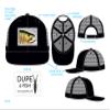 Brown Trout Patch Hat Black (Black) view 2