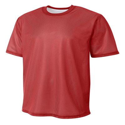 A4 Mens Match Reversible Jersey, XL, Scarlet/White
