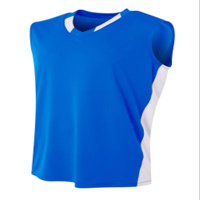 A4 Mens Backcourt Jersey, 2XL, Royal/White