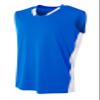 A4 Mens Backcourt Jersey, 2XL, Royal/White view 1