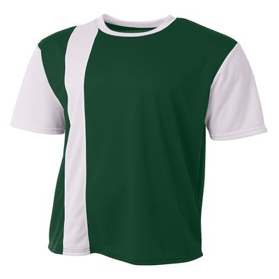 A4 Mens Legend Soccer Jersey, XL, Forest/White