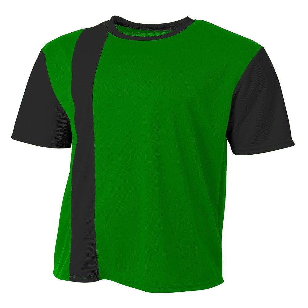 A4 Mens Legend Soccer Jersey, 2XL, Kelly Black