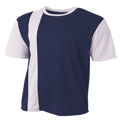 A4 Mens Legend Soccer Jersey, 2XL, Navy/White