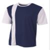 A4 Mens Legend Soccer Jersey, 2XL, Navy/White view 1