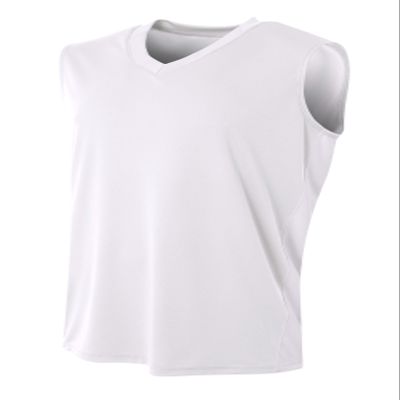 A4 Mens Backcourt Jersey, 2XL, White