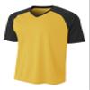 A4 Boys Strike Raglan Tee,GOLD/BLACK,M view 1