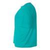 A4 Men's Cooling Performance Crew Short Sleeve T-Shirt, Teal, X-Large view 2