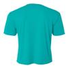 A4 Men's Cooling Performance Crew Short Sleeve T-Shirt, Teal, X-Large view 3