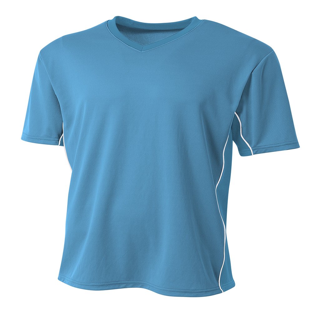A4 Mens Liga Soccer Jersey, Small, Electric Blue