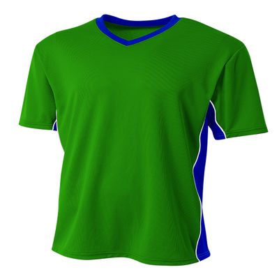 A4 Mens Liga Soccer Jersey, 2XL, Kelly Royal