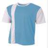 A4 Mens Legend Soccer Jersey, 2XL, Electric Blue White view 1