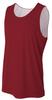A4 Men's Reversible Jump Jersey Cardinal/White view 1