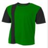 A4 Mens Legend Soccer Jersey, XL, Kelly Black